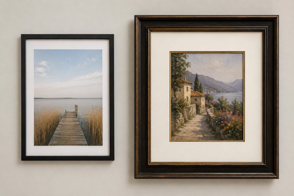 Custom Framing vs. Ready-Made Frames
