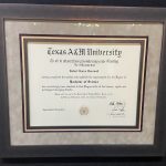 Custom picture framing by DeSola Glass, Art & Frame Gallery