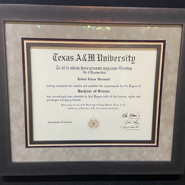 Custom picture framing by DeSola Glass, Art & Frame Gallery