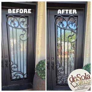 Glass work by DeSola Glass