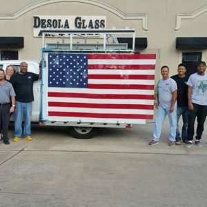Glass work by DeSola Glass